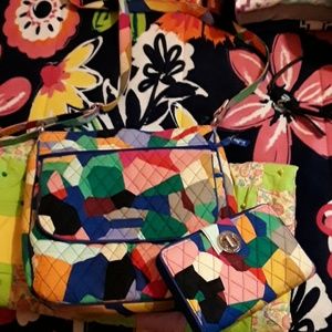 VERA BRADLEY W/ MATCHING WALLET